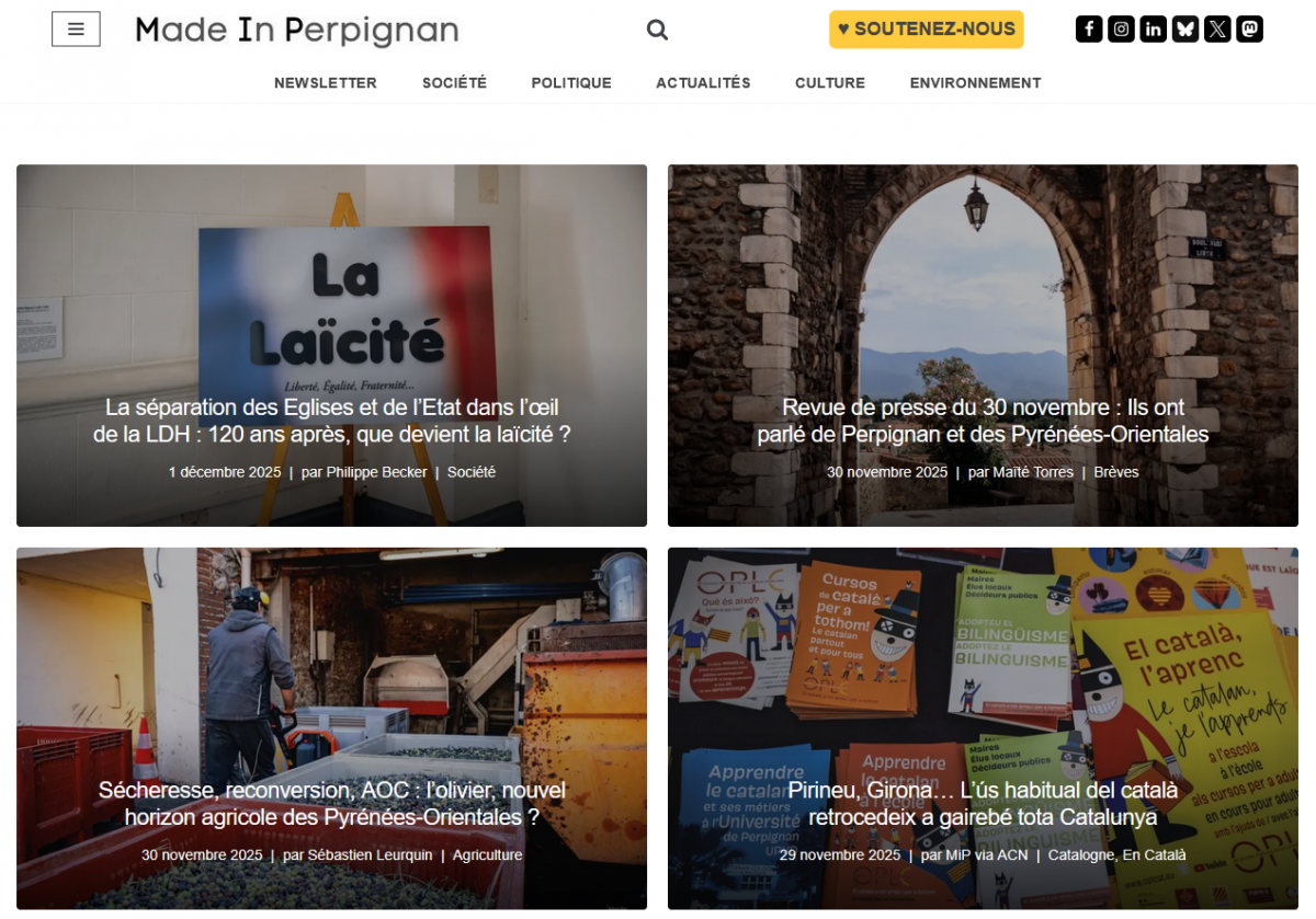 Nouvelle équipe et levée de fonds pour Made In Perpignan