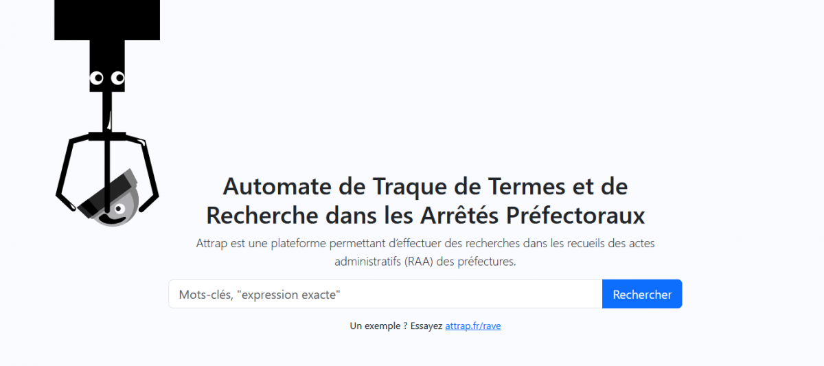 Attrap, un outil en ligne pour accéder aux arrêtés préfectoraux
