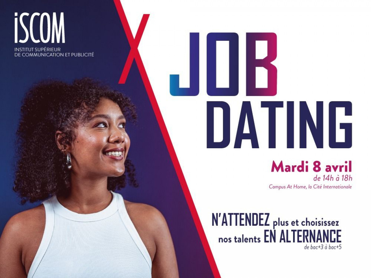 L’ISCOM Toulouse organise un jobdating dédié à l’alternance le 8 avril prochain