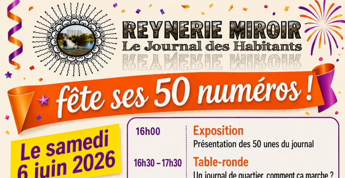 Reynerie Miroir, déjà 50 numéros !