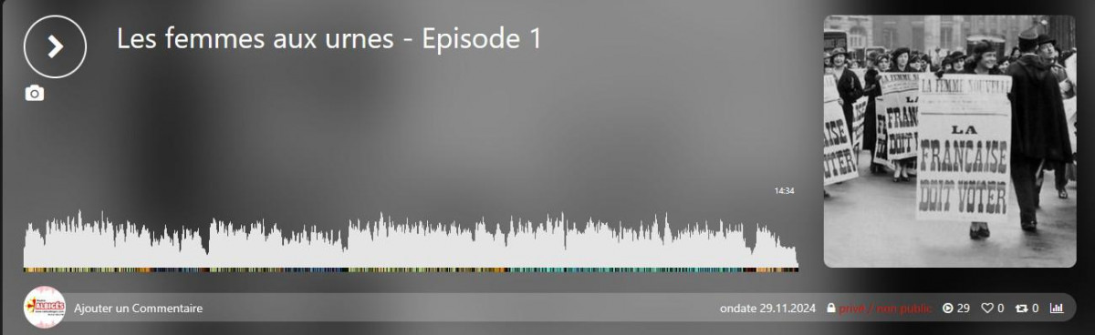 Quand les Tarnaises prenaient la parole en 1944