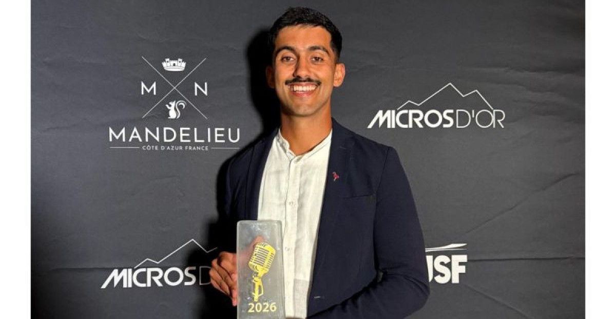 Soheyl Jaoudat, lauréat des Micros d’Or pour demain
