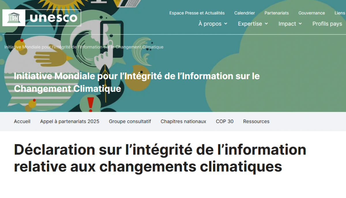 L’UE s’engage pour l’intégrité de l’information climatique