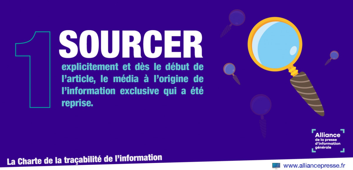 De nombreux médias français signent une charte pour la traçabilité et la curation de l'information
