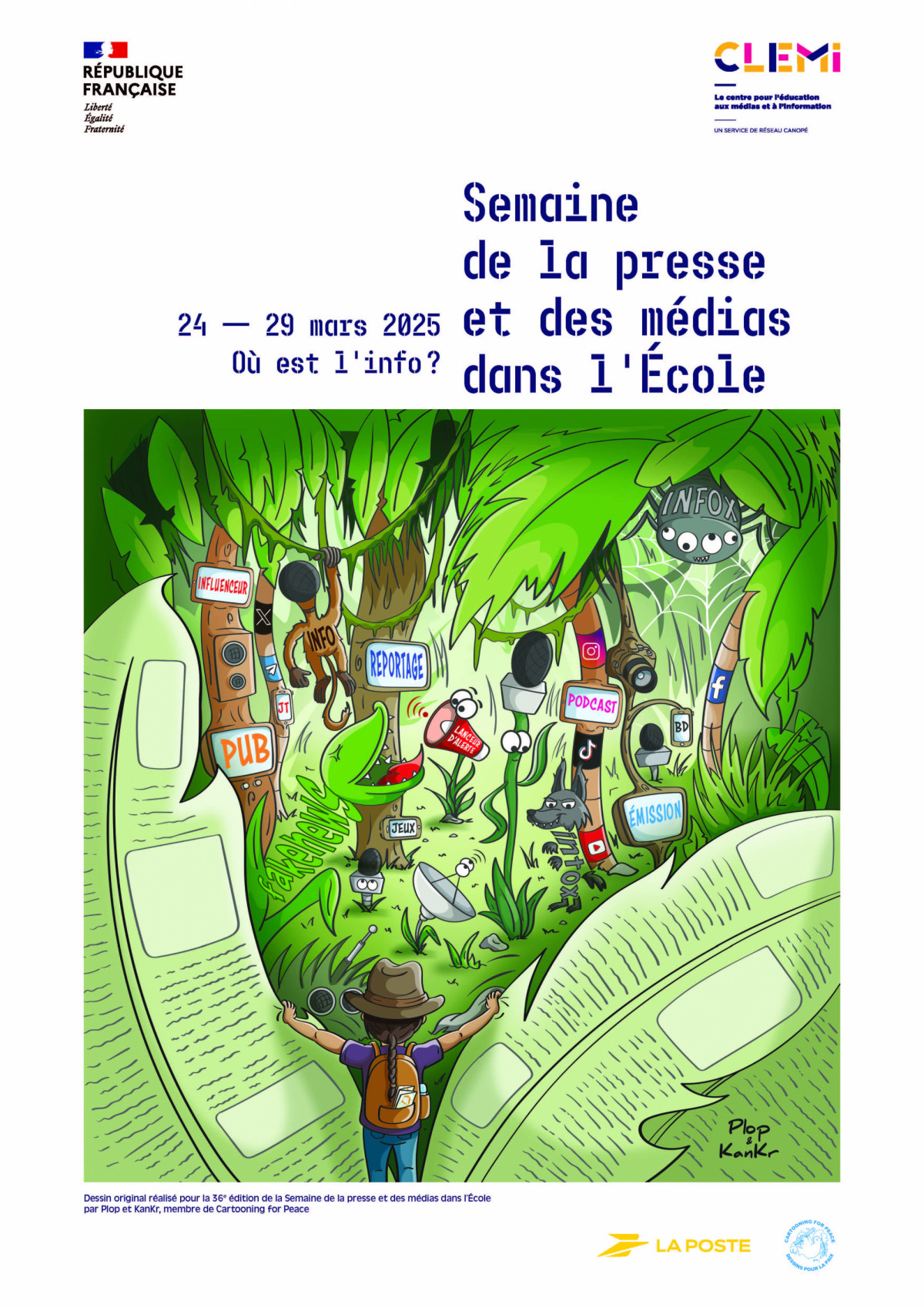 Les rendez-vous du Club lors de la Semaine de la presse et des médias dans l'école