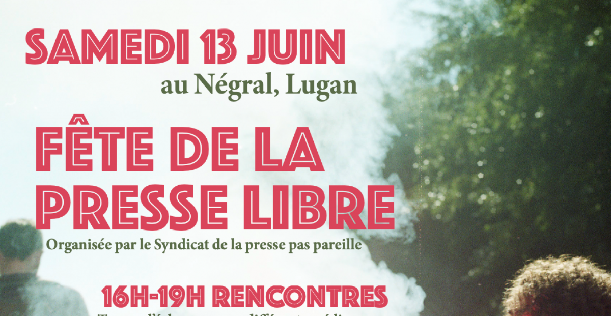 Venez célébrer la presse libre en Aveyron le 13 juin prochain