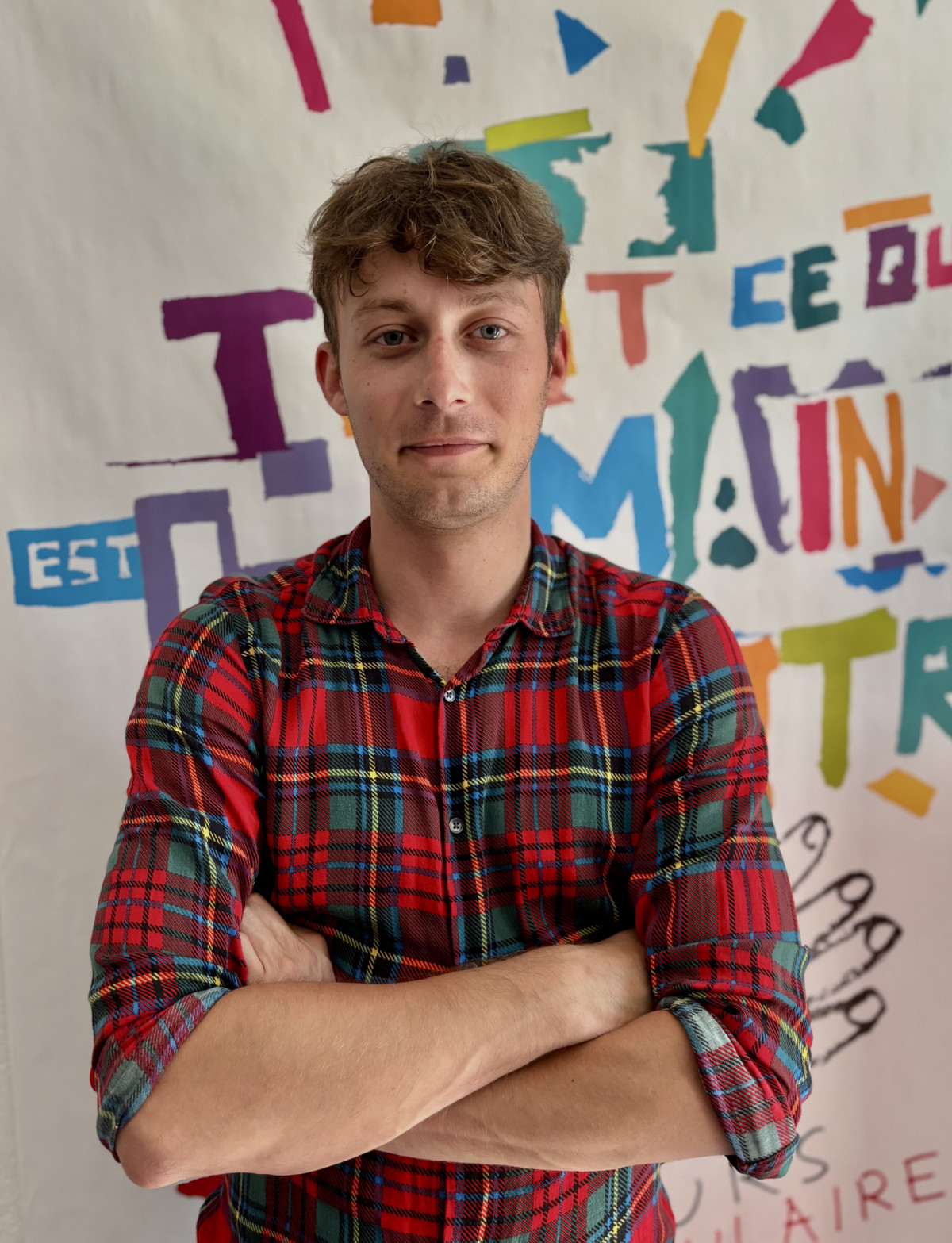 Geoffrey Rinaldi, nouveau chargé de com’ de la Fédération de l'Hérault du Secours populaire