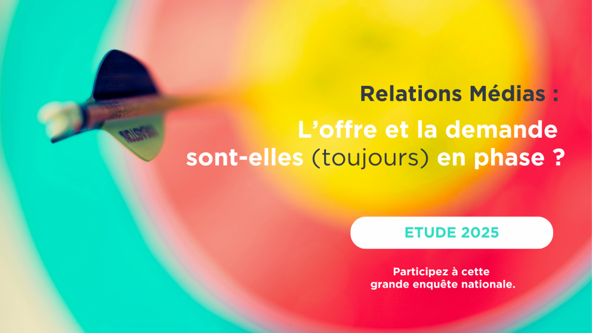 Participez à l’étude « L’offre et la demande en relations médias sont-elles en phase ? »