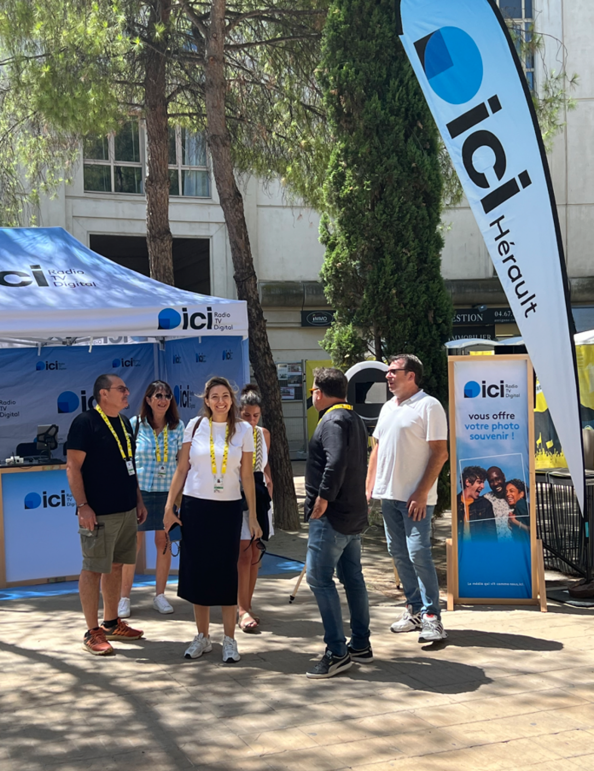 ICI Hérault, radio officielle du Tour de France à Montpellier