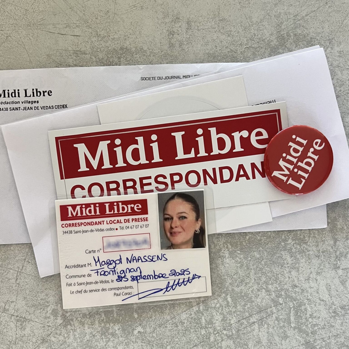 Margot Naassens, nouvelle correspondante pour Midi Libre