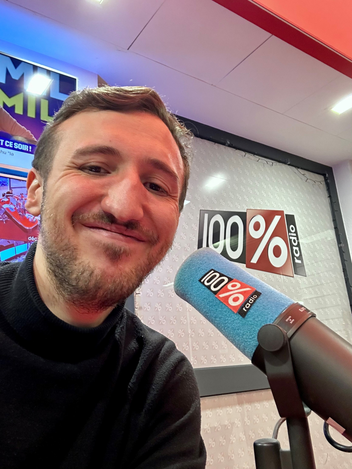 Franck Paillanave, nouveau journaliste à 100% Radio