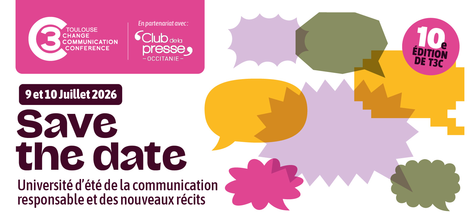 Université d’été T3C : Communication responsable et nouveaux récits