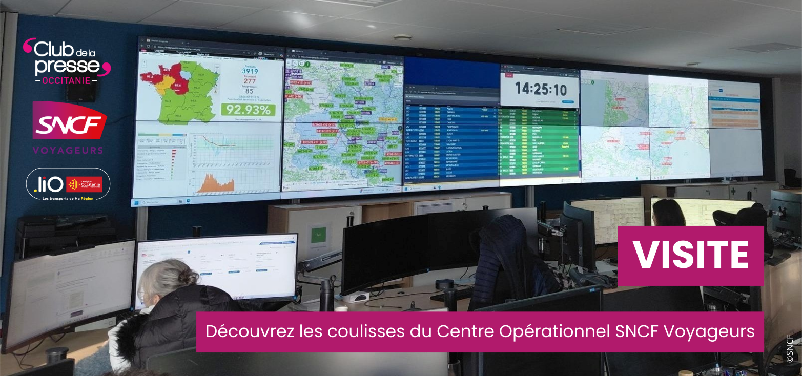 Visite des coulisses du Centre Opérationnel SNCF Voyageurs à Toulouse