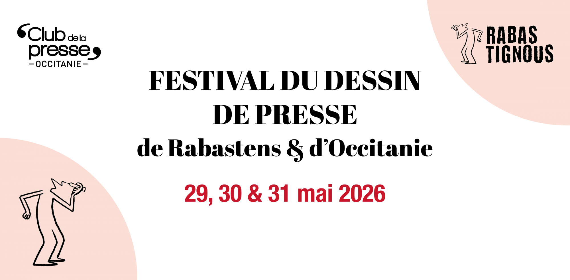Festival du Dessin de presse de Rabastens et d'Occitanie les 29, 30 et 31 mai 2026