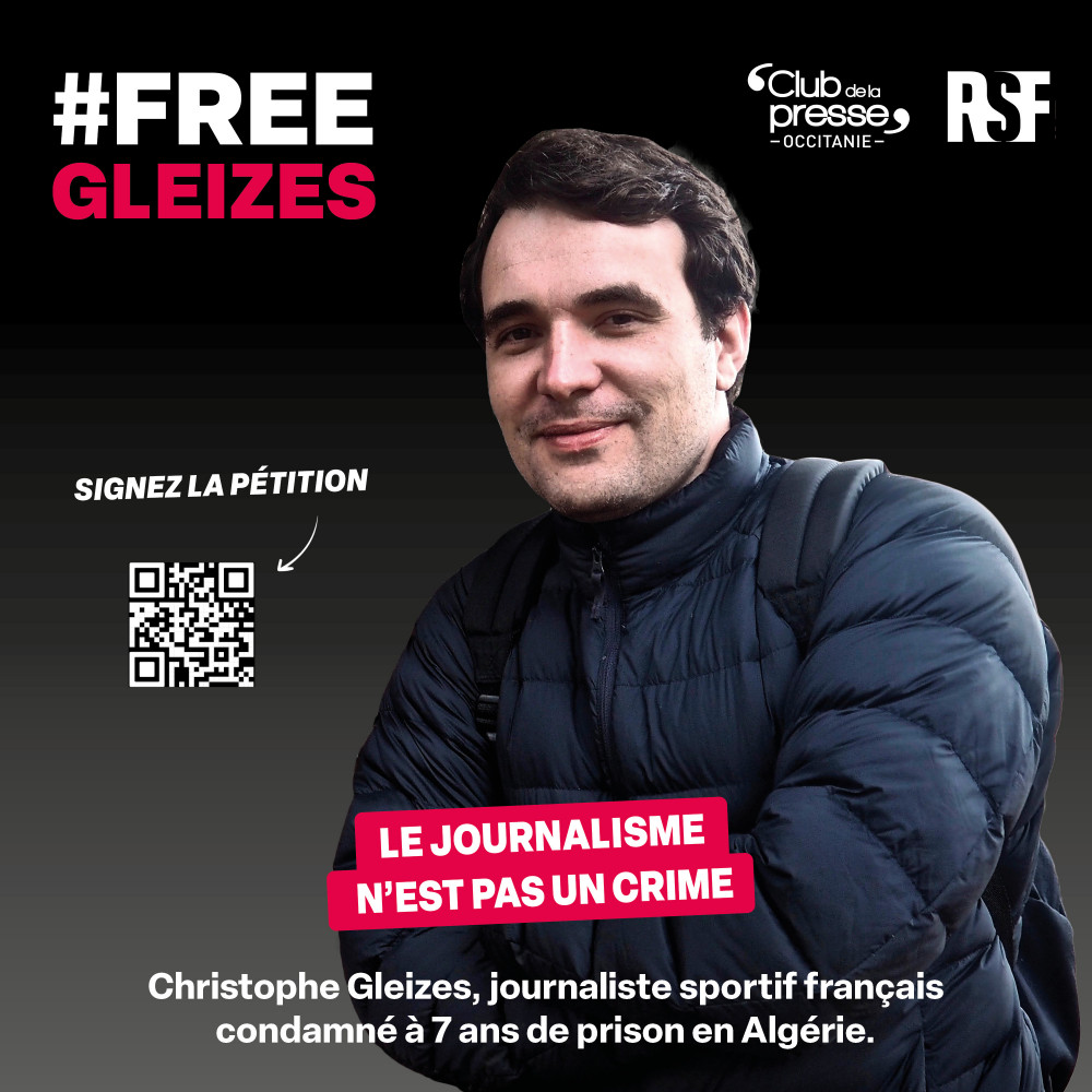 Rassemblements pour le journaliste Christophe Gleizes, le 29 janvier 2026