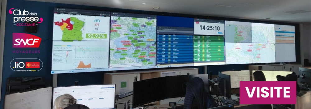 Visite des coulisses du Centre Opérationnel SNCF Voyageurs à Toulouse