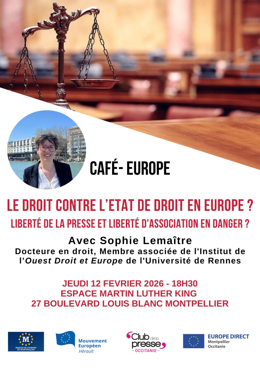 Café Europe « Le droit contre l'État de droit en Europe ? »